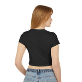 Black Crop Top for Women